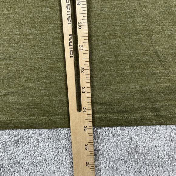 North Face‎ T Shirt Womens Medium San Francisco Outdoors Hiking Military Green - Picture 10 of 11